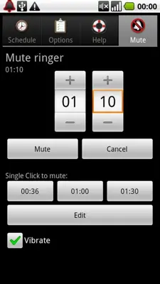 Phone Silencer android App screenshot 0